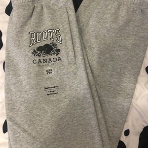 ISO GREY VINTAGE ROOTS SWEATPANTS IN S/M